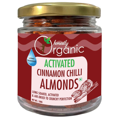 D-Alive Honestly Organic Activated Cinnamon Chilli Almonds