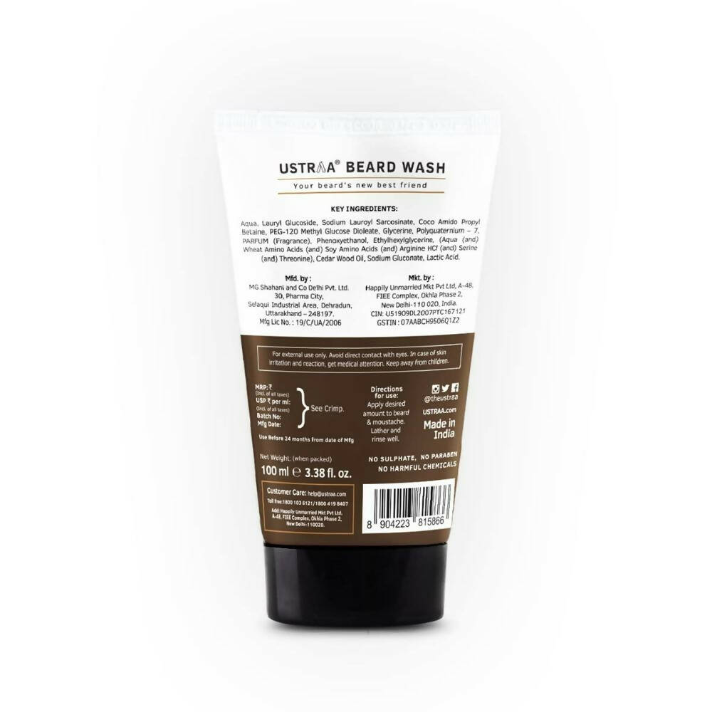 Ustraa Beard Wash (Woody)