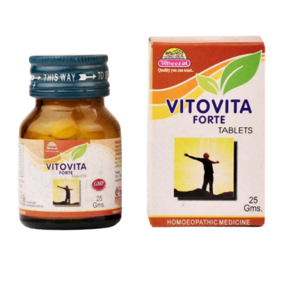 Wheezal Homeopathy Vitovita Forte Tablets TrueCure