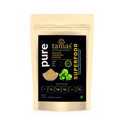 Tamas Pure Ayurveda Superfood Organic Gokshura Powder