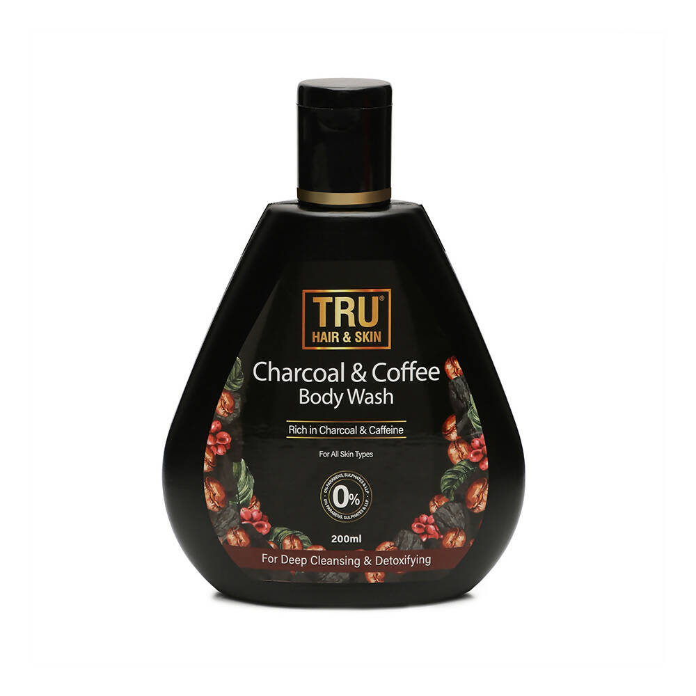 Tru Hair & Skin Charcoal & Coffee Body Wash TrueCureN