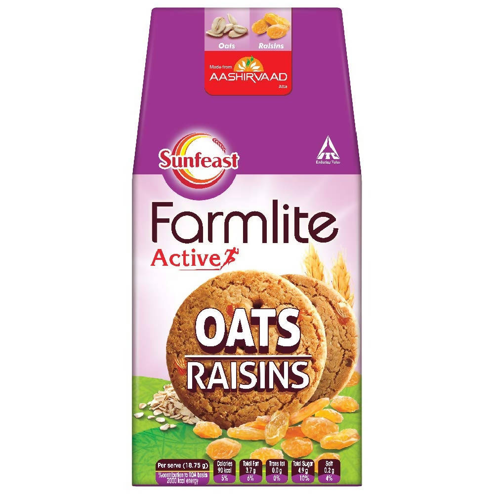 Sunfeast Farmlite Active Oats And Raisins