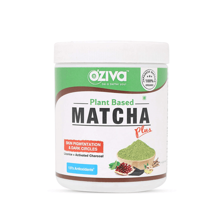 OZiva Plant Based Matcha Plus