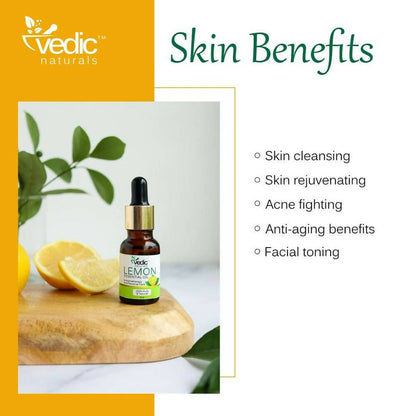 Vedic Naturals Lemon Essential Oil