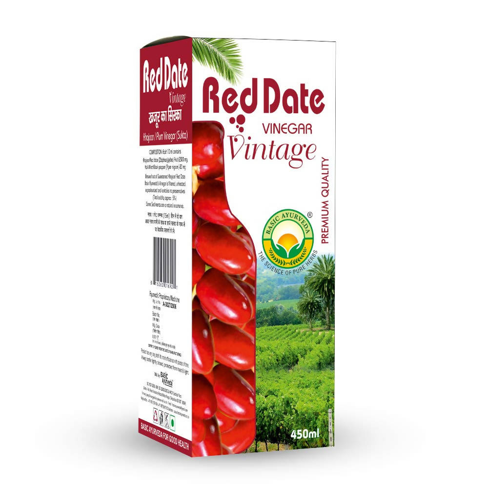 Basic Ayurveda Red Date Vinegar