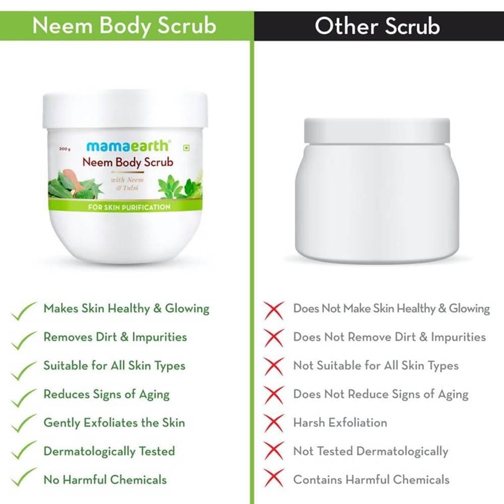 Mamaearth Neem Body Scrub For Skin Purification