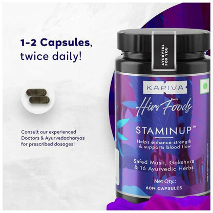 Kapiva Ayurveda Himfoods Staminup Capsules