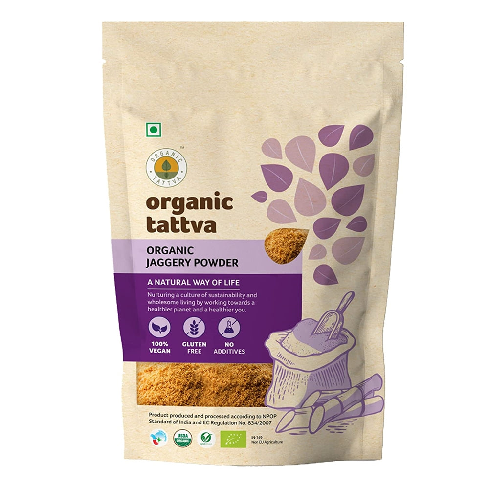 Organic Tattva Jaggery Powder, 500g