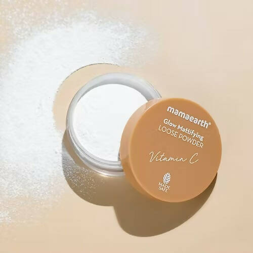 Mamaearth Glow Mattifying Loose Powder