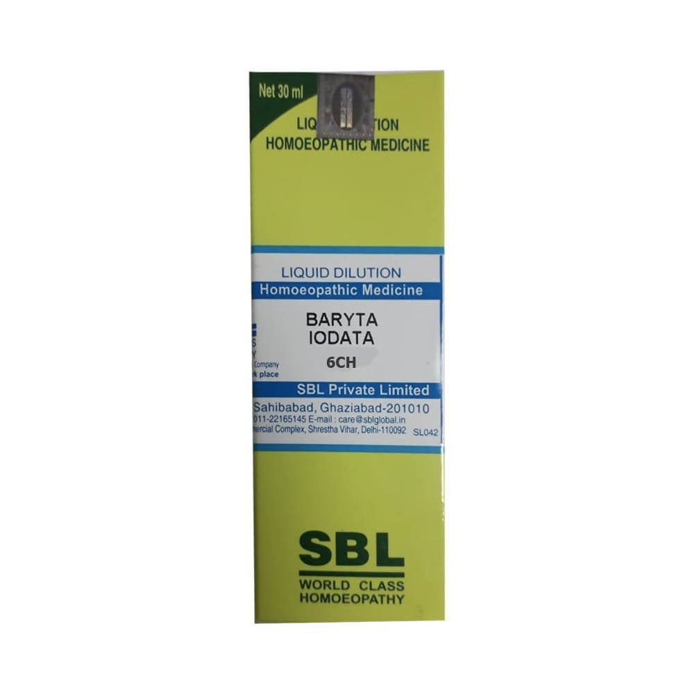 SBL Homeopathy Baryta Iodata Dilution