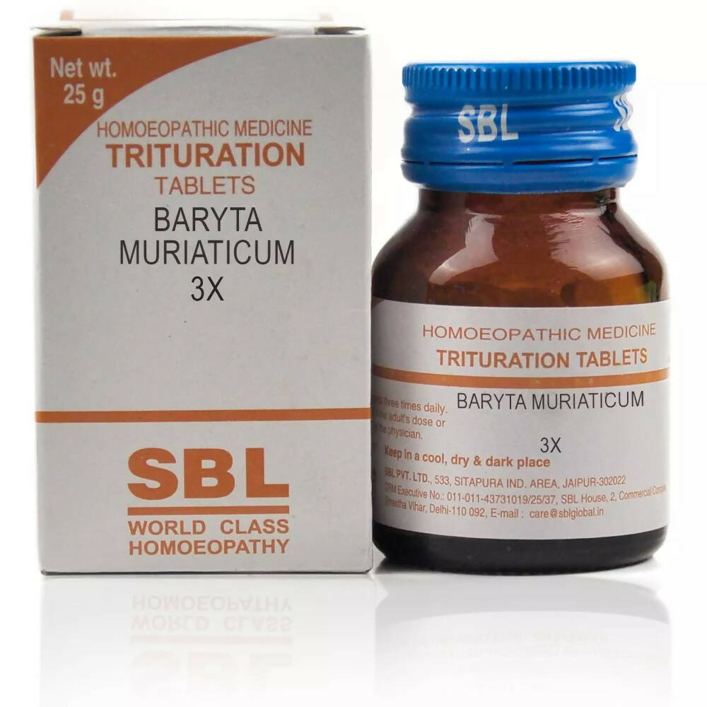 SBL Homeopathy Baryta Muriaticum Trituration Tablets TrueCure