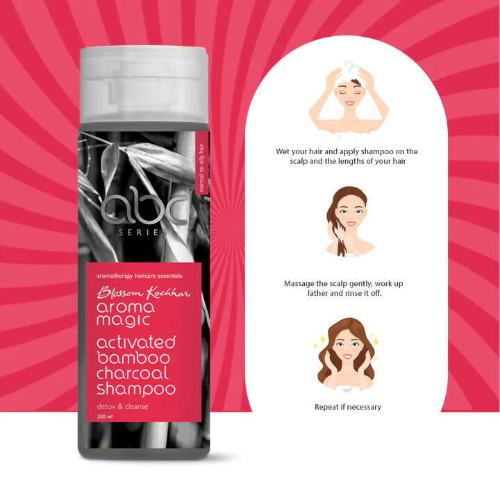 Blossom Kochhar Aroma Magic Activated Bamboo Charcoal Shampoo