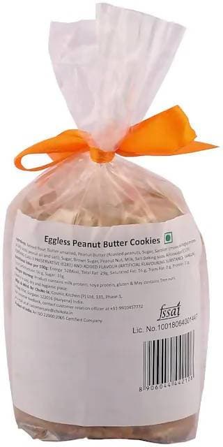 Choko La Egg Less Peanut Butter Cookies