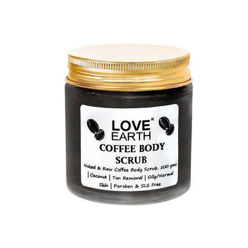 Love Earth Naked & Raw Coffee Body Scrub 