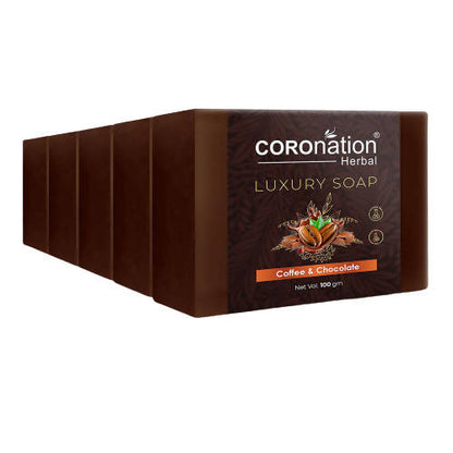 Coronation Herbal Coffee & Chocolate Luxury Soap 