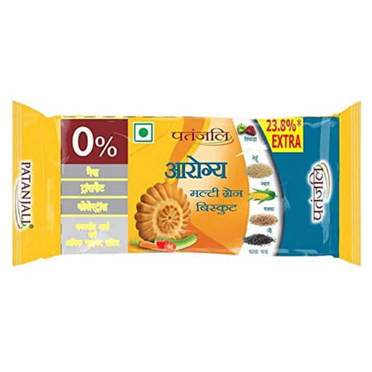 Patanjali Aarogya Biscuits 75 gm (Pack Of 10)