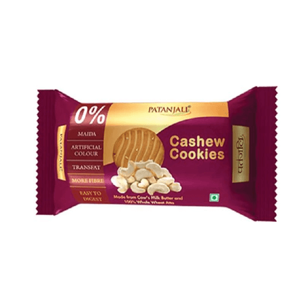 Patanjali Cashew Cookies (Pack of 5)