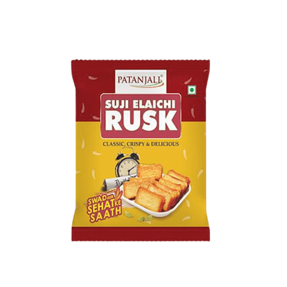 Patanjali Suji Elaichi Rusk