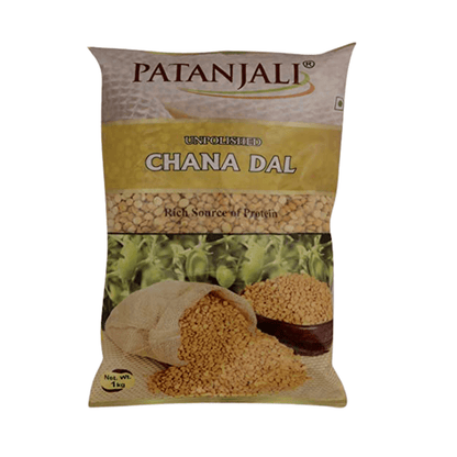 Patanjali Unpolished Chana Dal (1 kg)