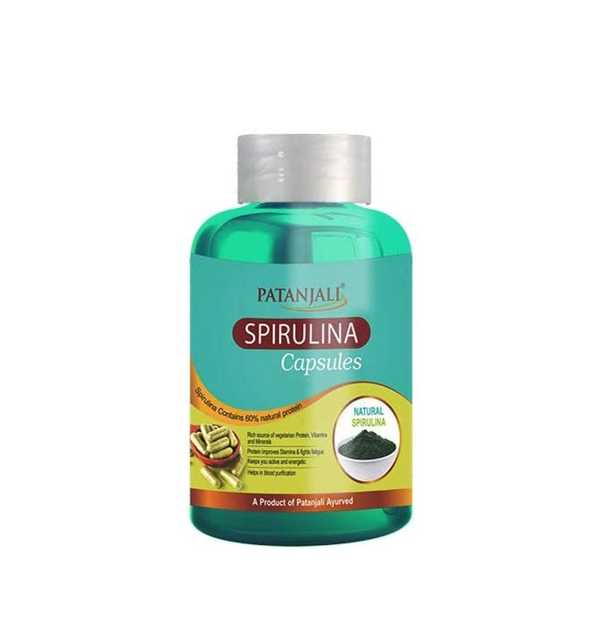 Patanjali Spirulina Capsule With Natural Spirulina