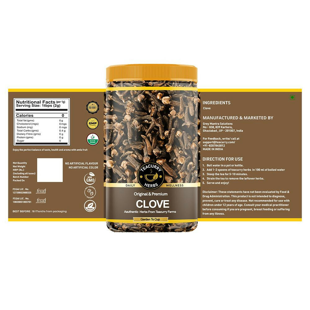 Teacurry Premium Organic Clove