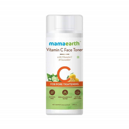 Mamaearth Vitamin C Face Cream + Face Mask + Face Toner Combo