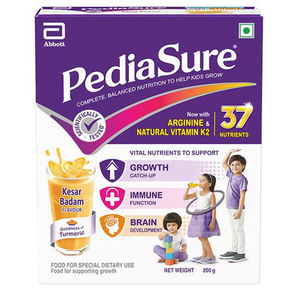 PediaSure Health and Nutrition Drink Powder (Kesar Badam) -  USA, Australia, Canada 