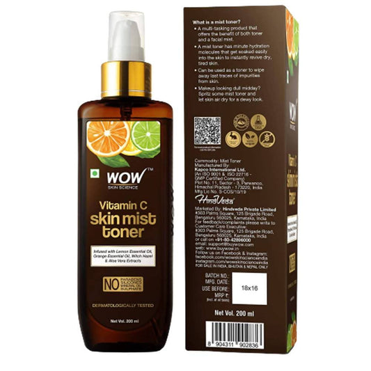 Wow Skin Science Vitamin C Skin Mist Toner