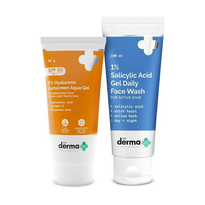 The Derma Co Cleanse & Protect Combo - Drmedicart