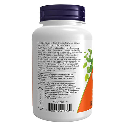 Now Foods Water Out Veg Capsule