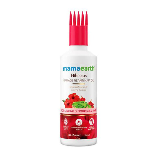 Mamaearth Hibiscus Damage Repair Hair Oil 