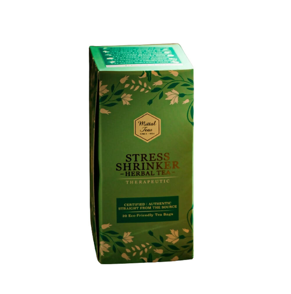 Mittal Teas Stress Shrinker Herbal Tea Eco-Friendly Bags TrueCure