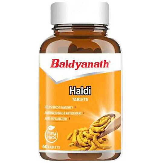 Baidyanath Kolkata Haldi Tablets 