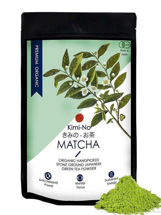 Wishcare Kimino Japanese Organic Premium Grade Matcha Green Tea Powder   