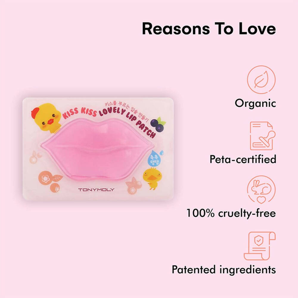 Tonymoly Hydrating Kiss Kiss Lovely Lip Patch