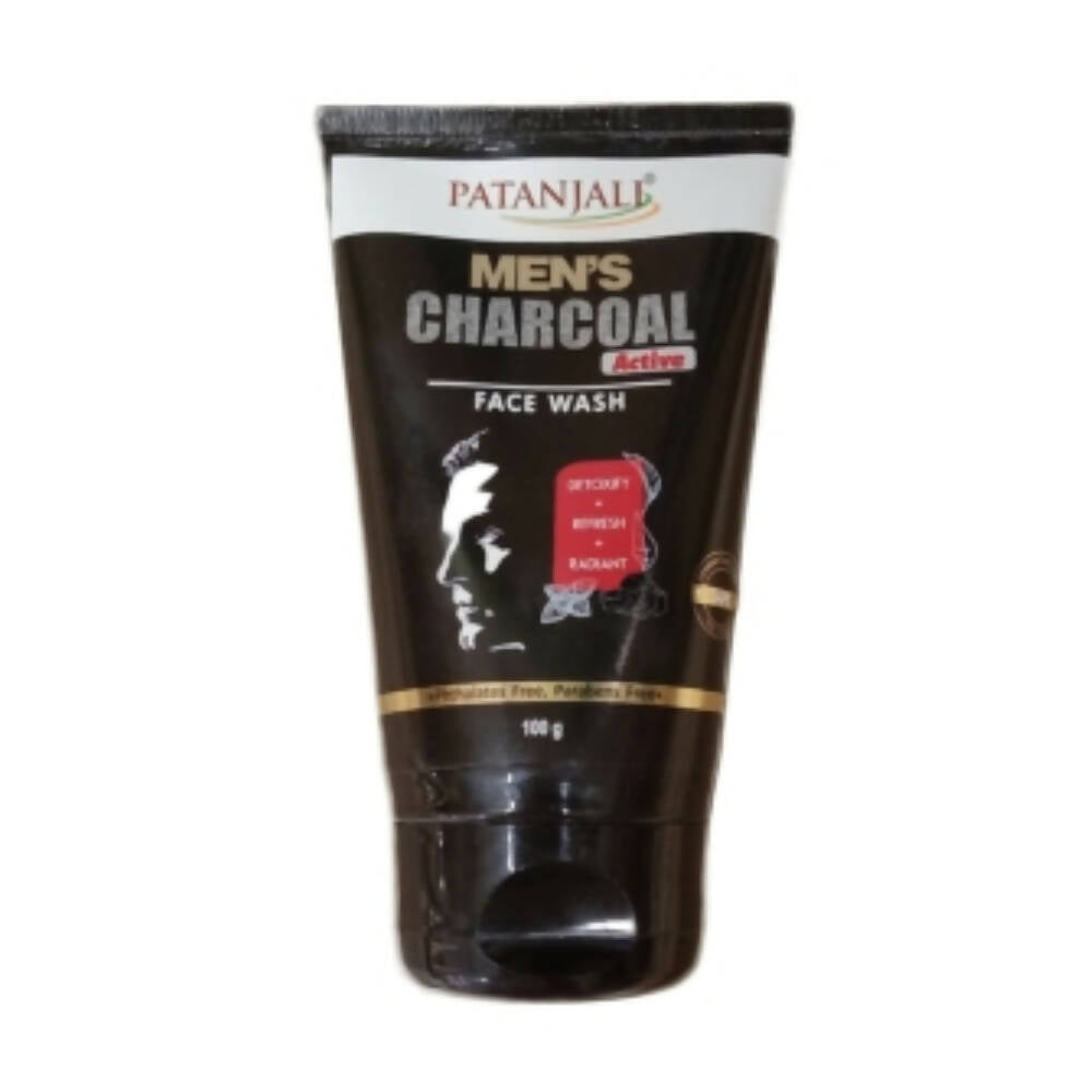 Patanjali Men's Charcoal Active Face Wash TrueCure