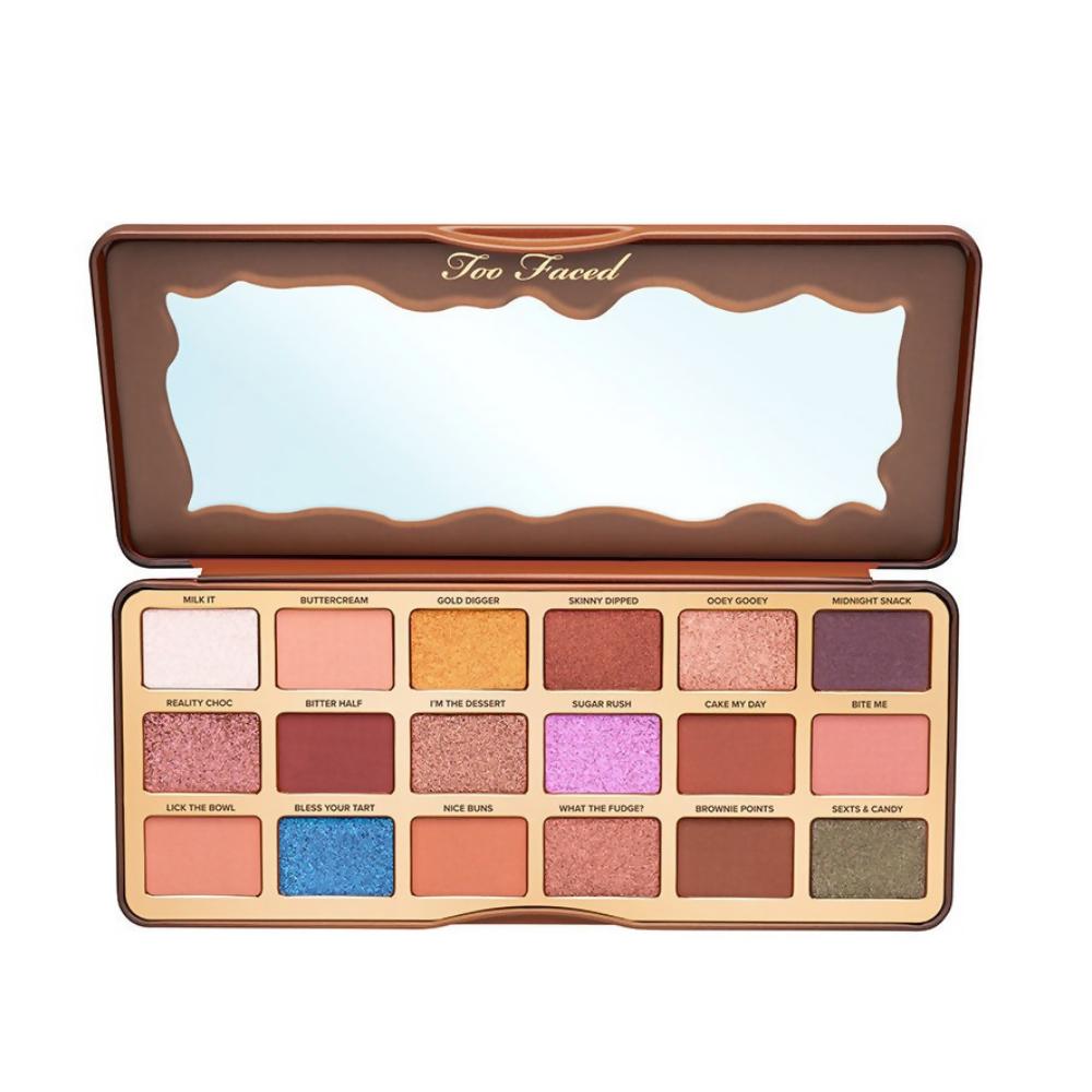 Too Faced Better Than Chocolate Cocoa-Infused Eye Shadow Palette TrueCure