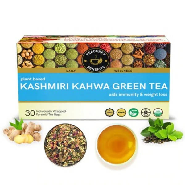 Teacurry Kashmiri Kahwa Green Tea 