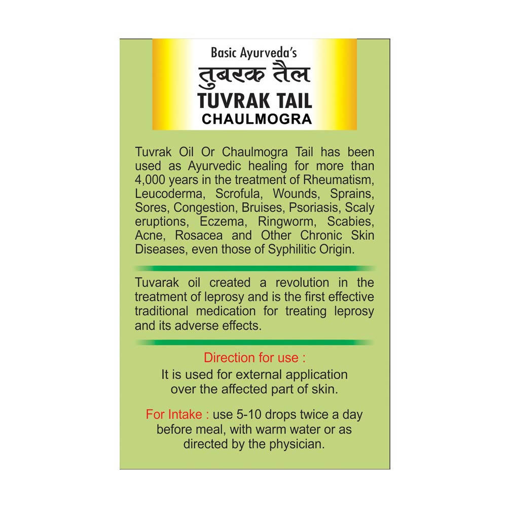 Basic Ayurveda Tuvrak Tail