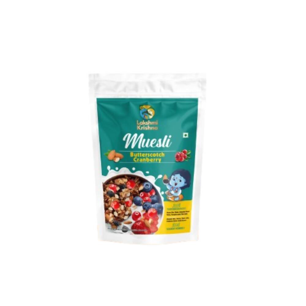 Lakshmi Krishna Muesli - Butterscotch Cranberry