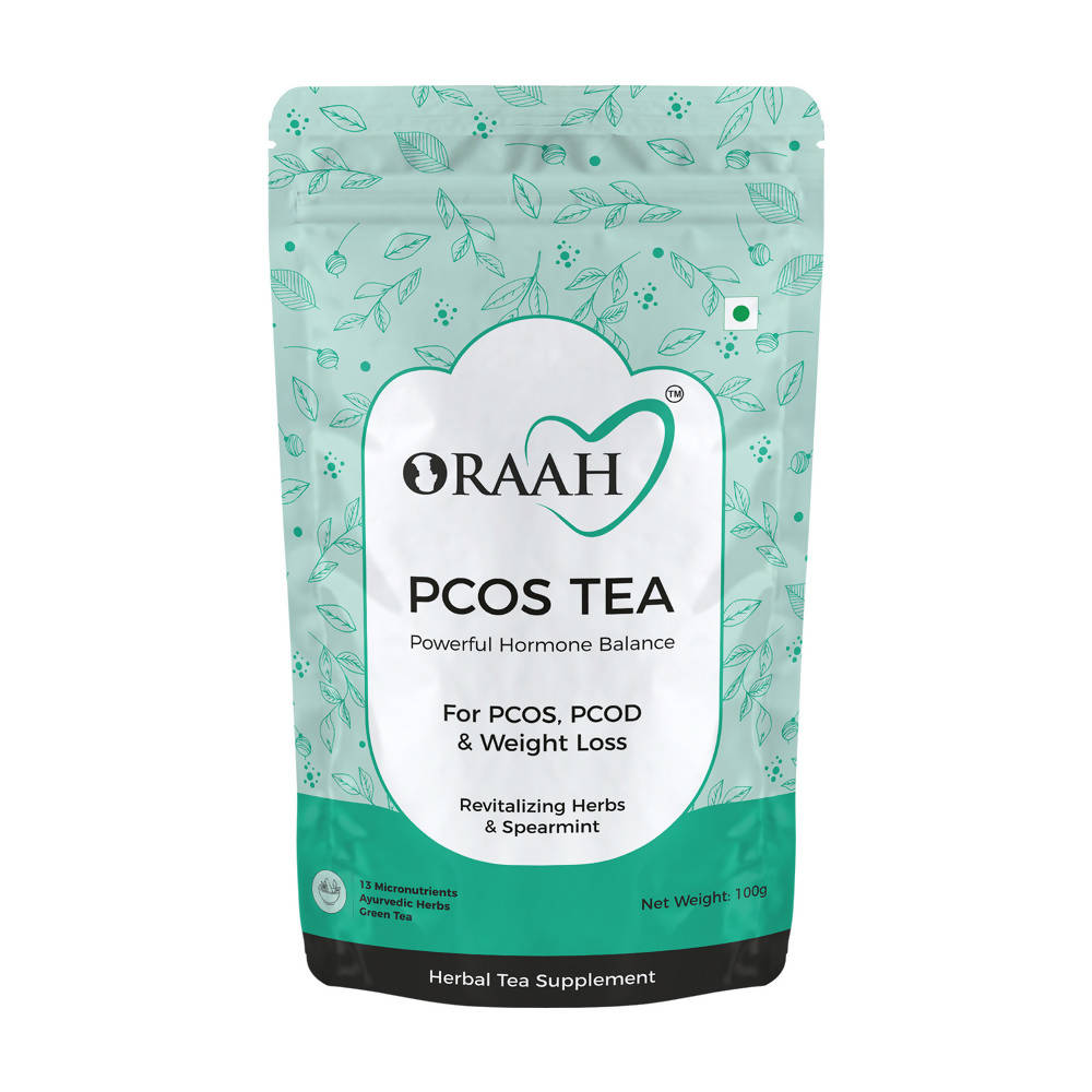 Oraah PCOS PCOD Herbal Tea Spearmint Flavour