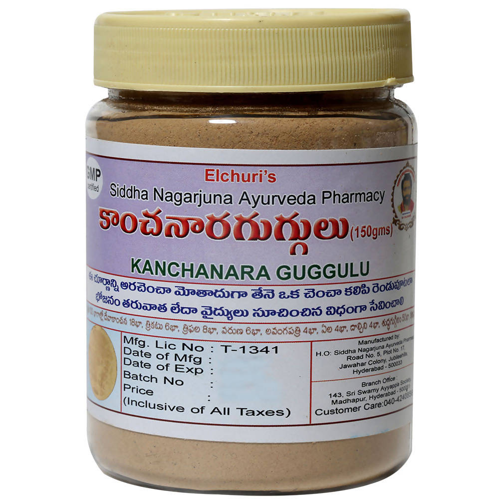 Siddha Nagarjuna Ayurveda Kanchanara Guggulu TrueCure