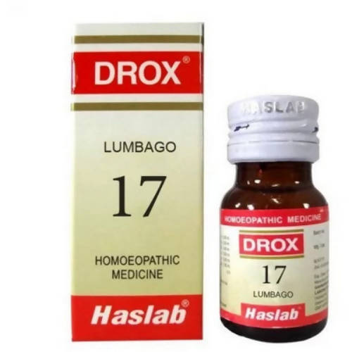 Haslab Homeopathy Drox 17 Lumbago Drops 