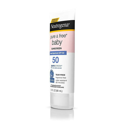 Neutrogena Pure & Free Baby Sunscreen Broad Spectrum SPF 50