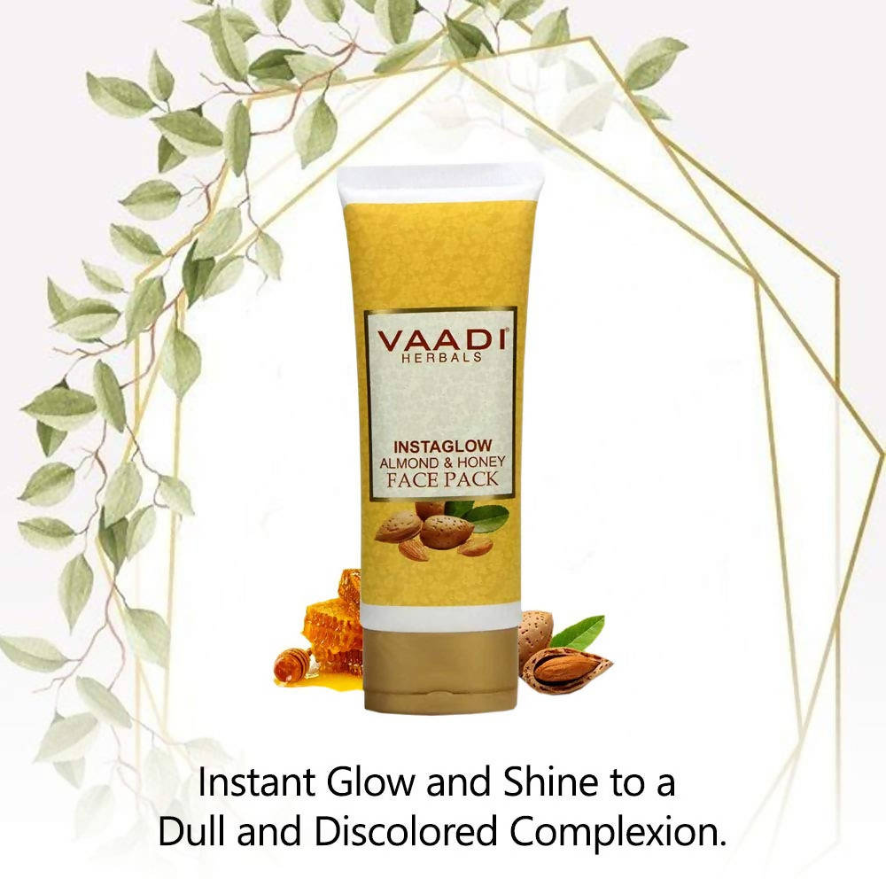 Vaadi Herbals Instaglow Almond And Honey Face Pack