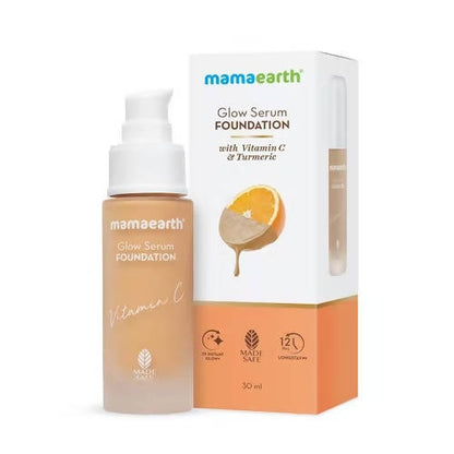 Mamaearth Glow Serum Foundation-Beige Glow