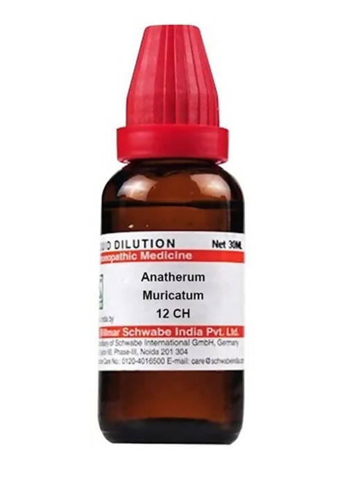 Dr. Willmar Schwabe India Anatherum Muricatum Dilution