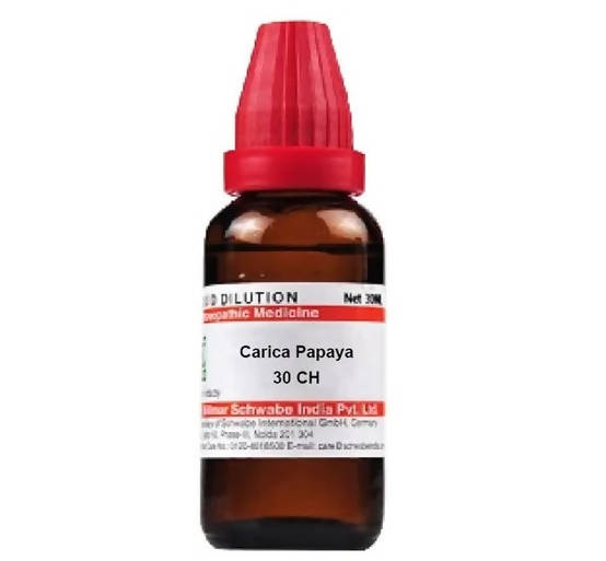 Dr. Willmar Schwabe India Carica Papaya Dilution 30 ch