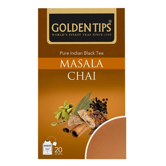 Golden Tips Masala Chai Tea Bags TrueCure