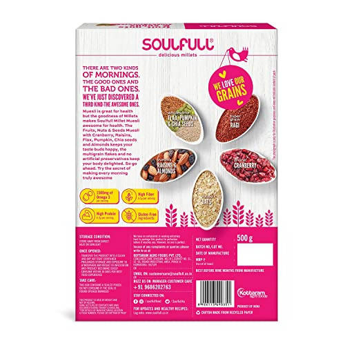 Soulfull Fruit, Nut & Seeds Millet Muesli